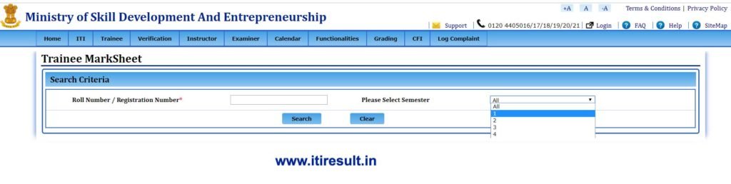 ITI Result
